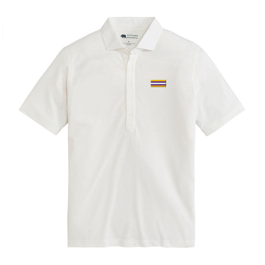 LSU Helmet Stripe Links Polo - White