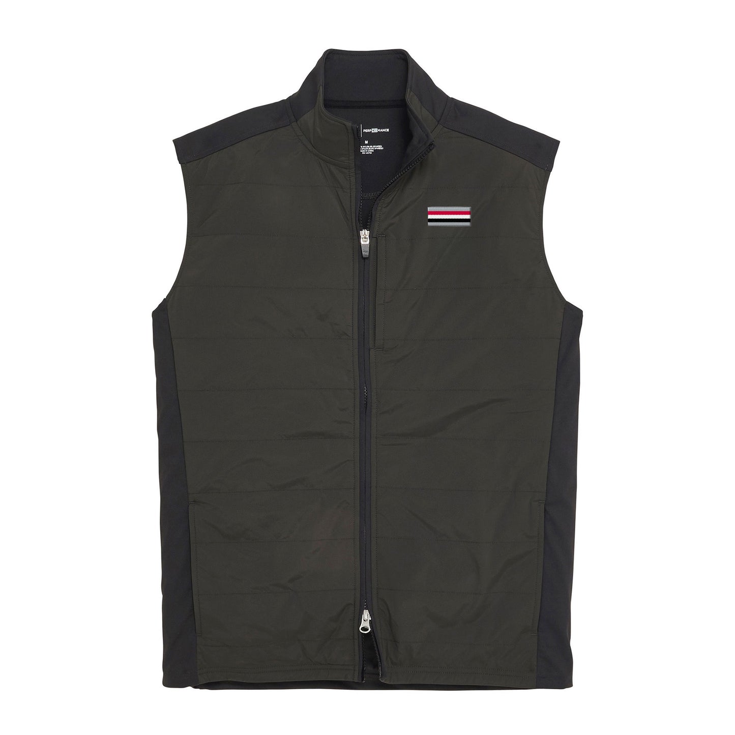 UGA Silver Britches Stripe Arven Vest 2.0 - Black