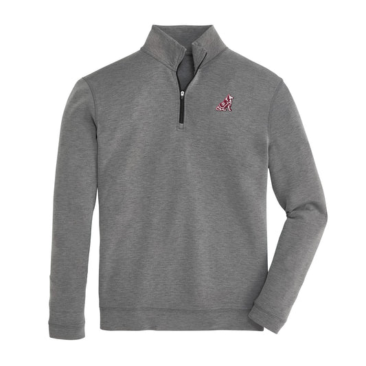 Texas A&M Reveille Yeager Performance Pullover - Charcoal