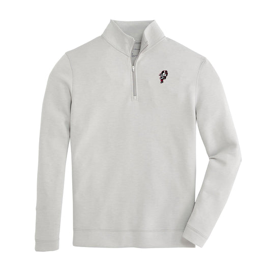 Ohio State Vintage Brutus Yeager Performance Pullover - Mirage Grey