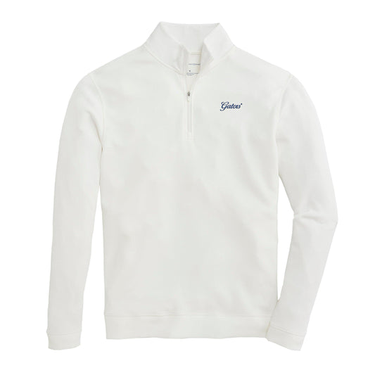 Florida Gators Vintage Script Yeager Performance Pullover - White