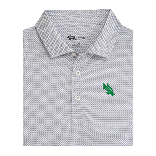 North Texas Diving Eagle League Printed Performance Polo - Nine Iron