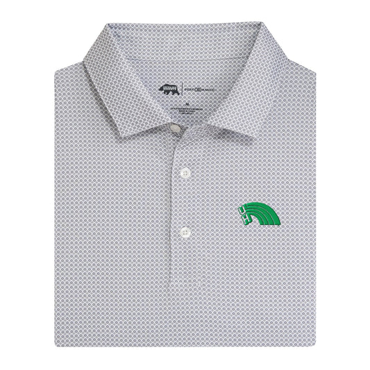 Hawai'i Vintage Rainbow League Printed Performance Polo - Nine Iron