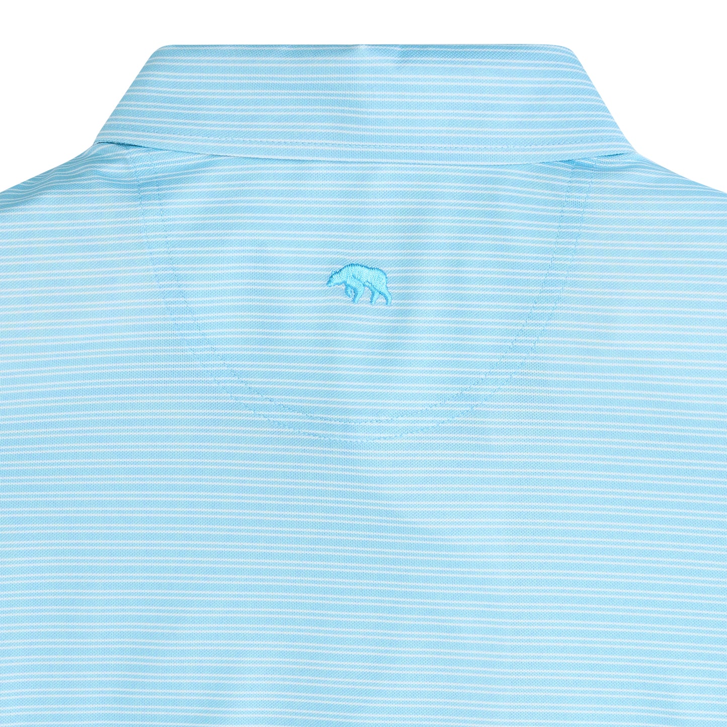 Pairing Stripe Performance Pique Polo - Dutch Canal