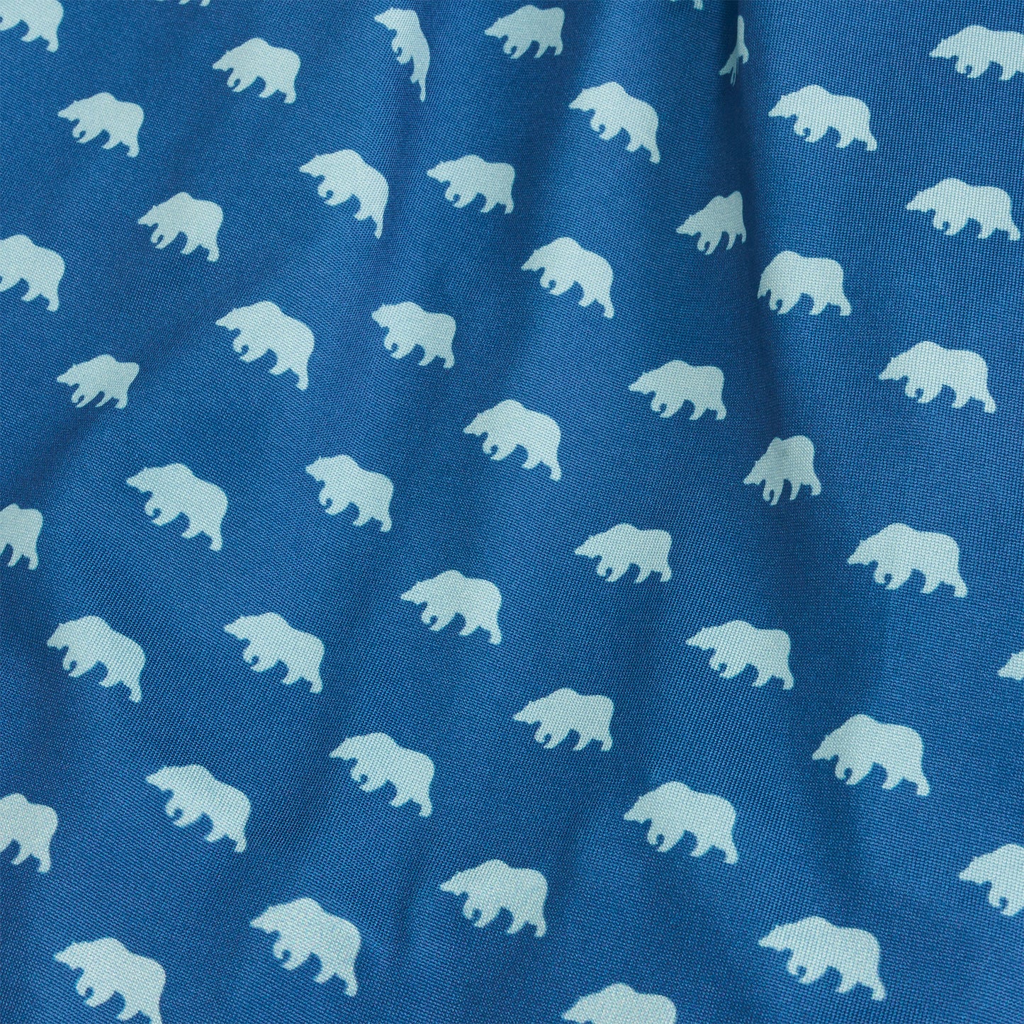 Bear Logo Performance Boxer - Captains Blue