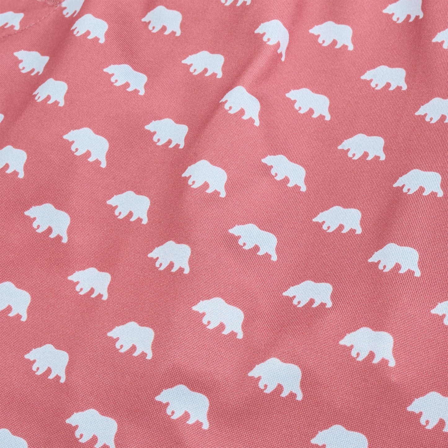 Bear Logo Performance Boxer - Withered Rose
