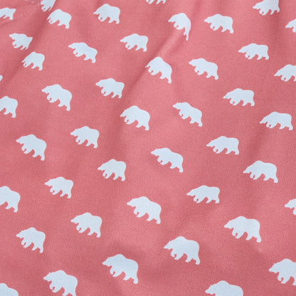 Bear Logo Performance Boxer - Withered Rose