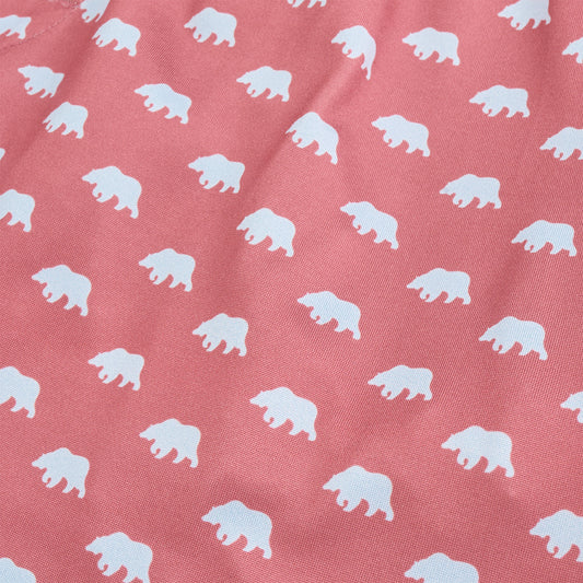 Bear Logo Performance Boxer - Withered Rose