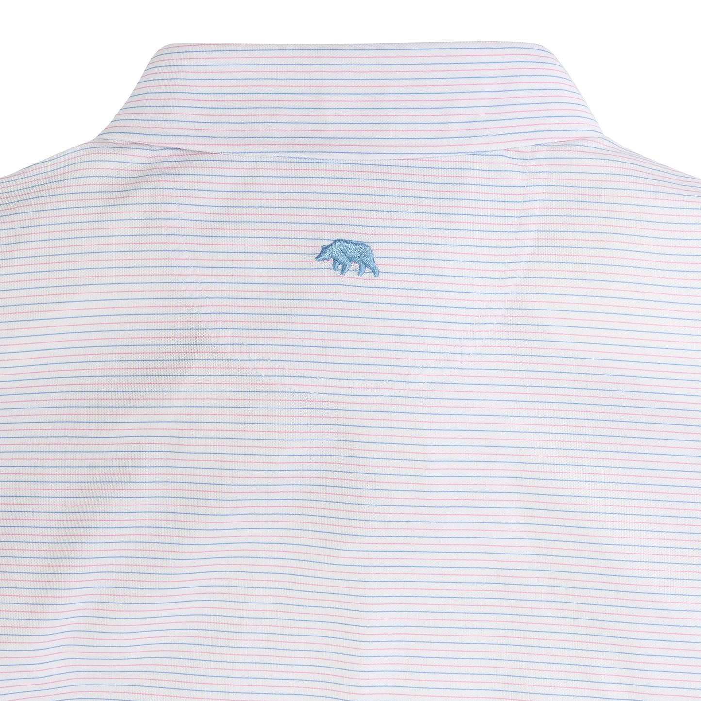 Tour Stripe Performance Pique Polo - Orchid