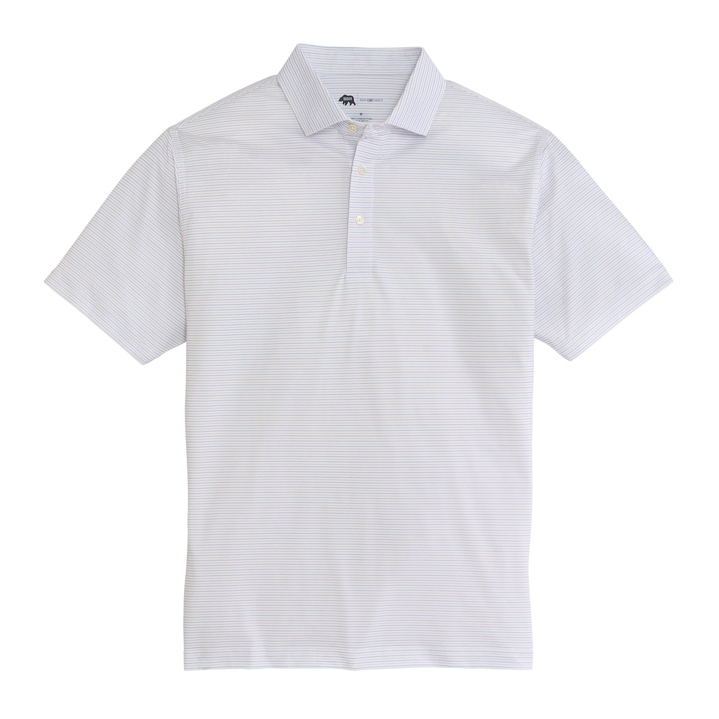 Tour Stripe Performance Pique Polo - Orchid