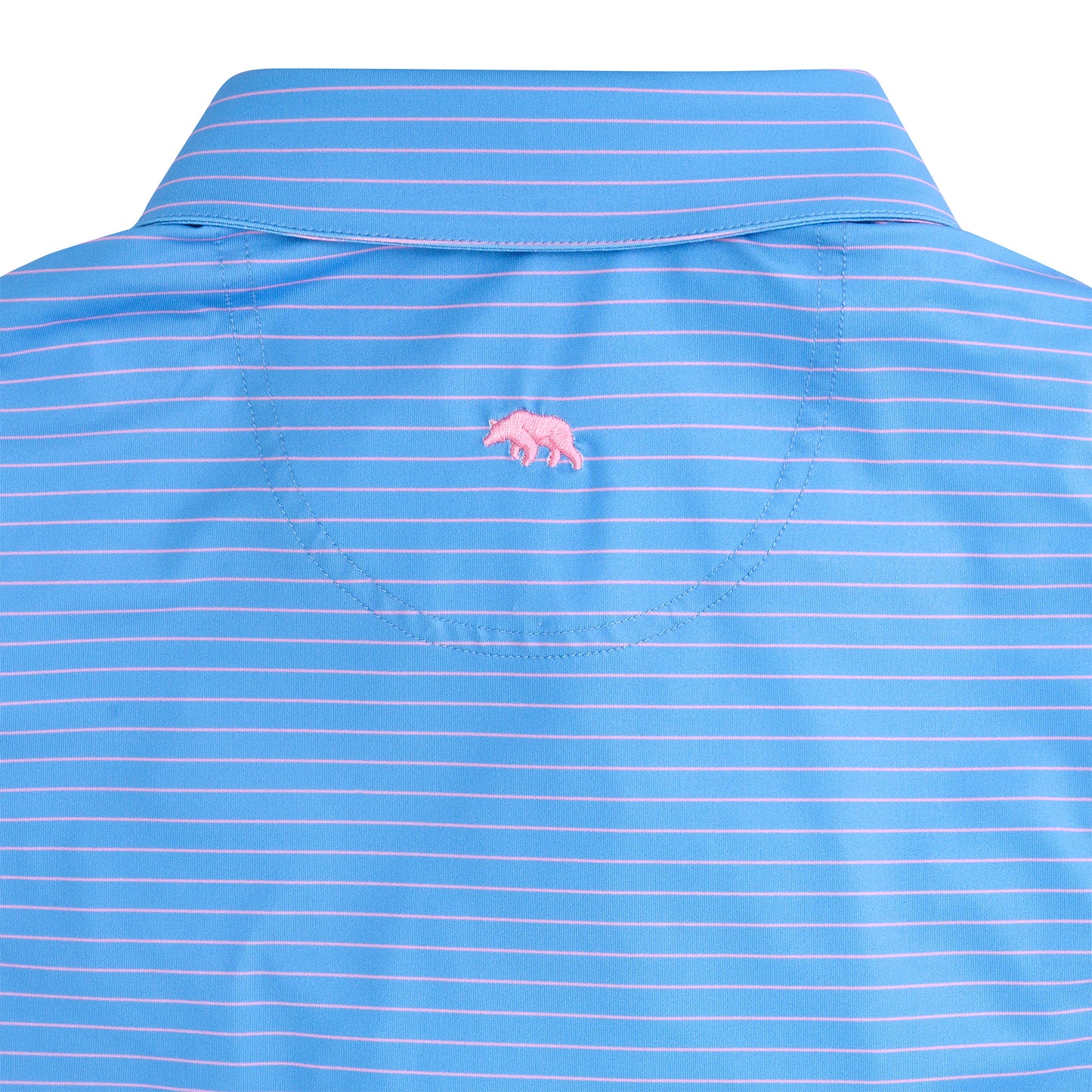 Atlantic Stripe Performance Polo - Riviera