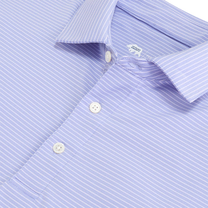 Birdie Stripe Performance Polo - Heron