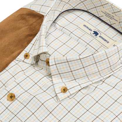 Huntsman Performance Twill Shooting Shirt - Frosted Almond
