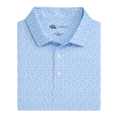 Swamp Puppy Printed Performance Polo - Vista