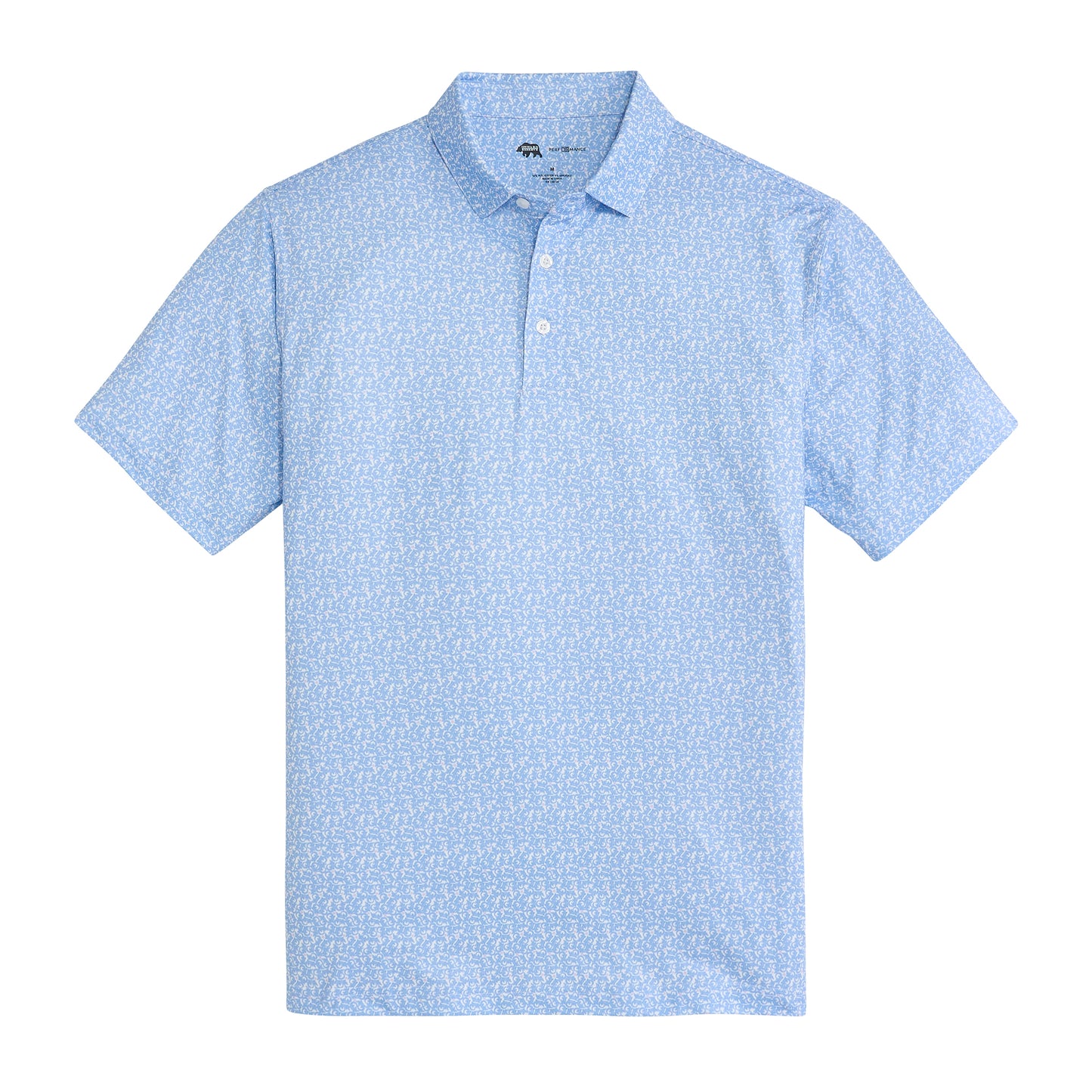 Swamp Puppy Printed Performance Polo - Vista