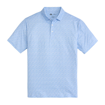 Swamp Puppy Printed Performance Polo - Vista