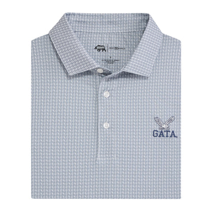 Georgia Southern GS Printed Performance Polo - White