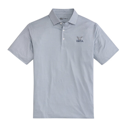 Georgia Southern GS Printed Performance Polo - White