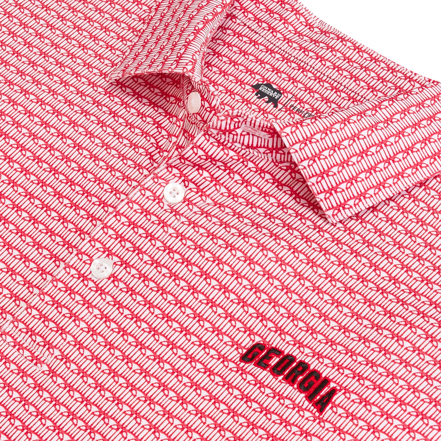UGA Arches Printed Performance Polo