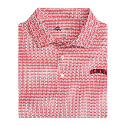 UGA Arches Printed Performance Polo