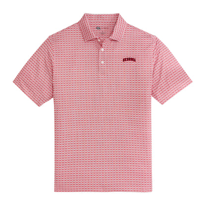 UGA Arches Printed Performance Polo