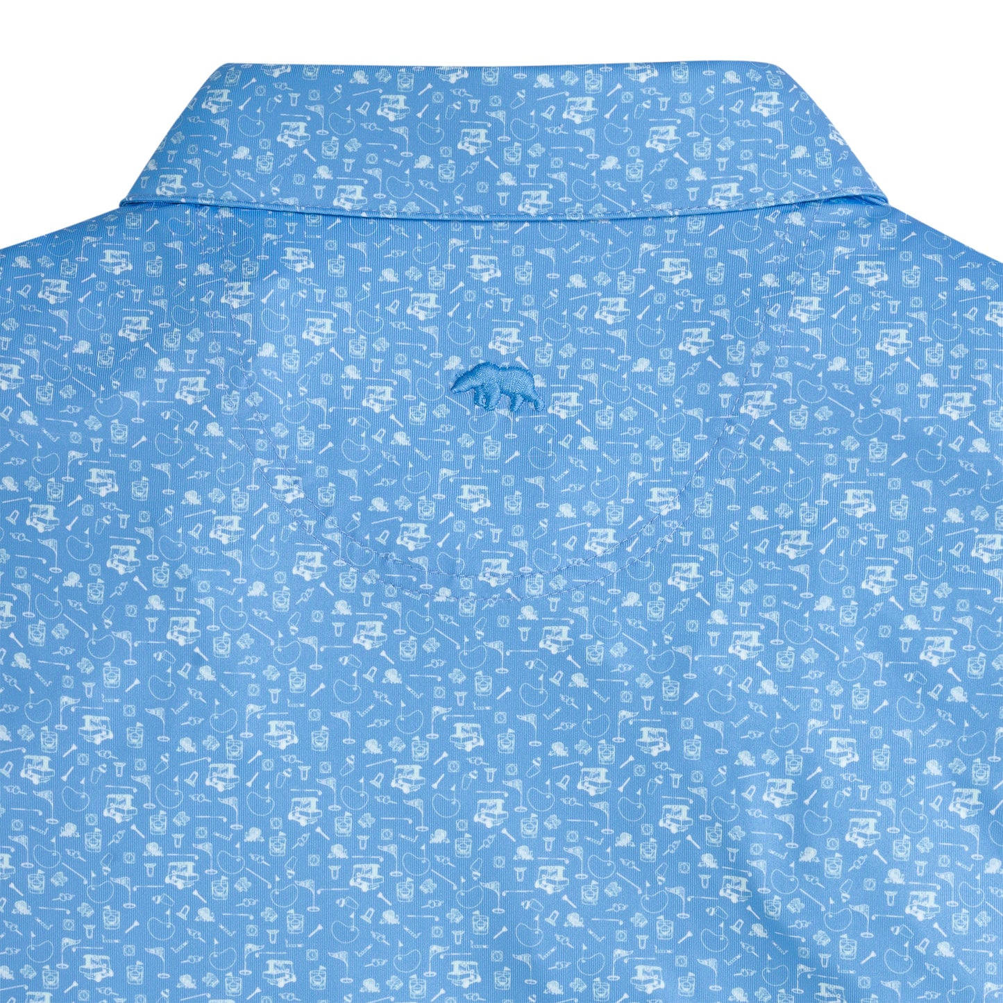 19th Hole Printed Performance Polo - Provence