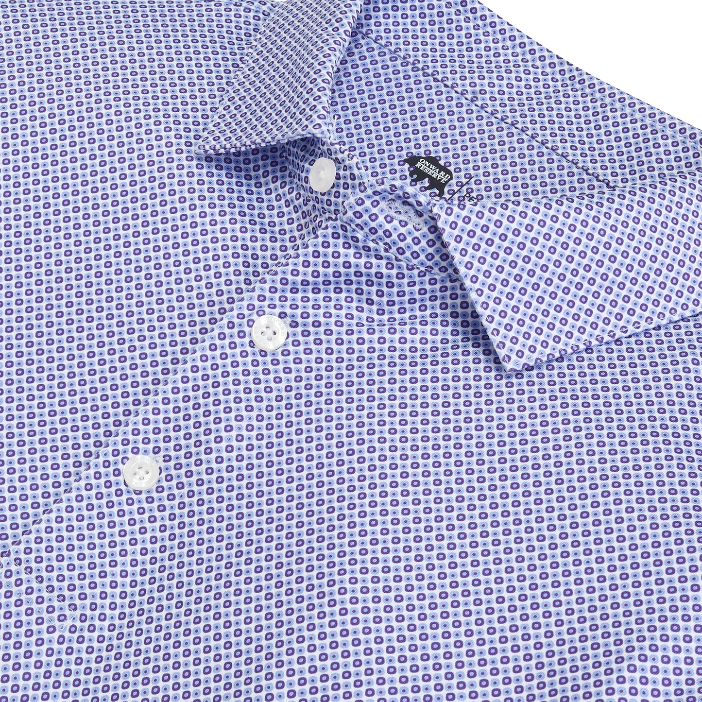 Leauge Printed Performance Polo - Daybreak