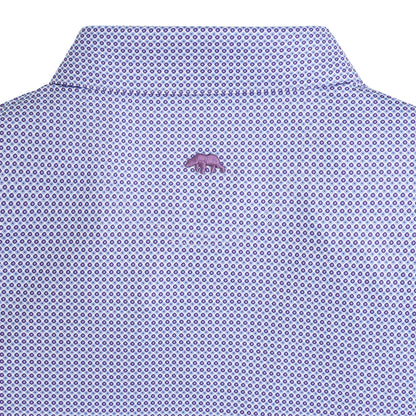 Leauge Printed Performance Polo - Daybreak