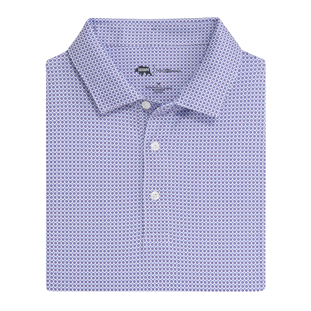League Printed Performance Polo - Daybreak
