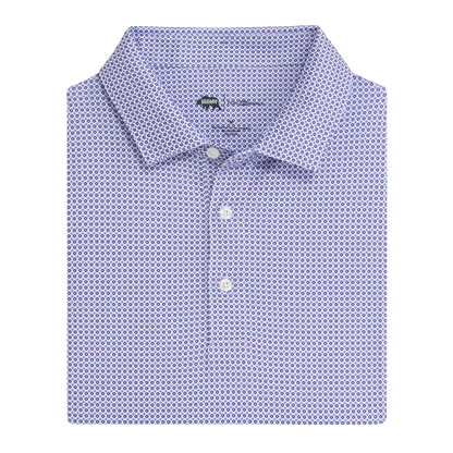 League Printed Performance Polo - Daybreak