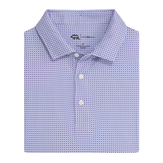 League Printed Performance Polo - Daybreak