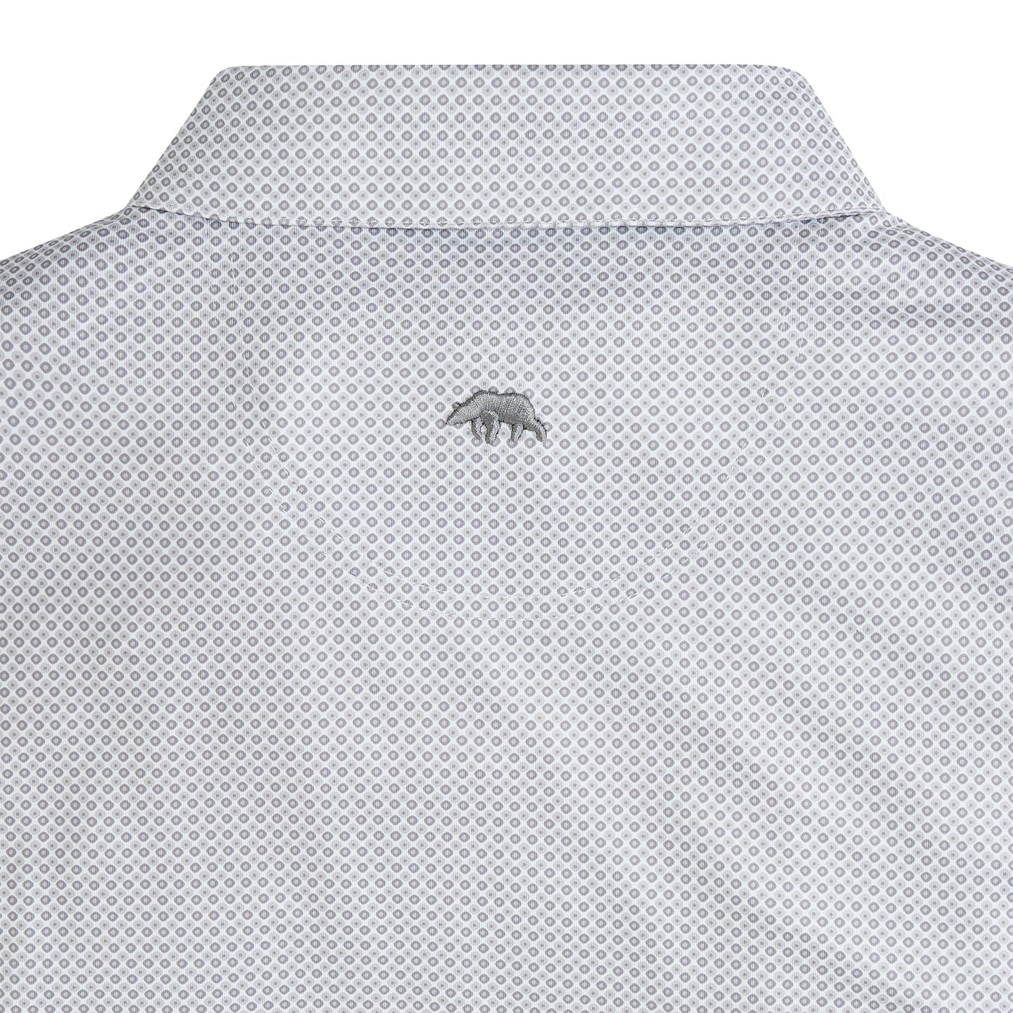 League Printed Performance Polo - Nine Iron