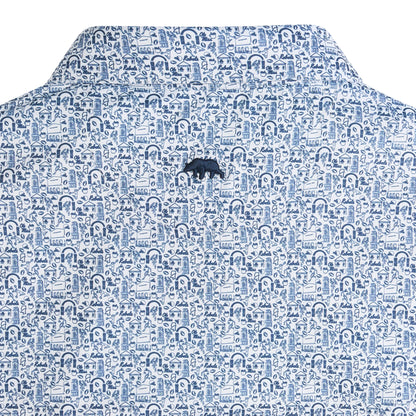 Ole Miss Icons Printed Performance Polo
