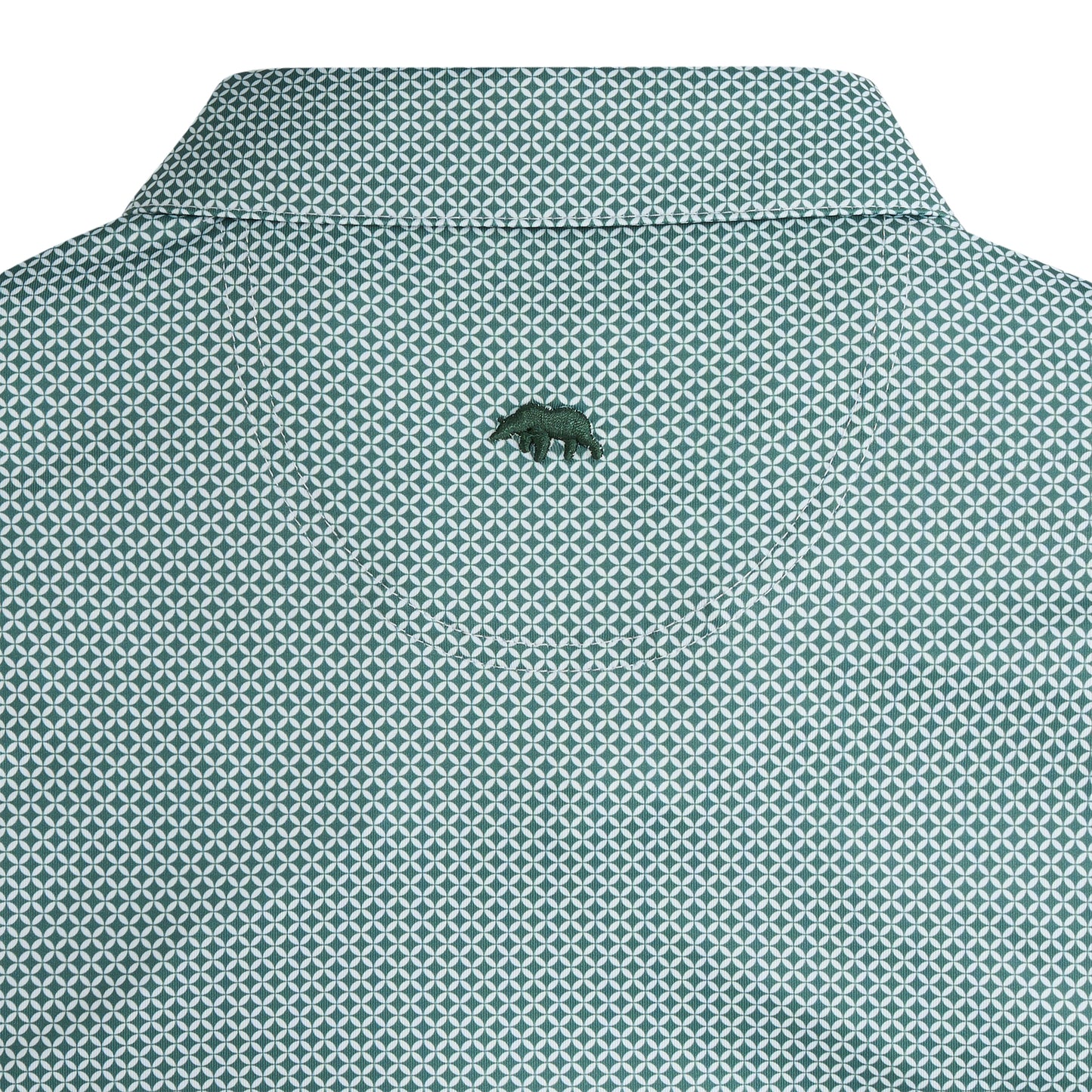 Scope Printed Performance Polo - Green