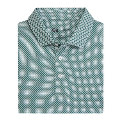 Scope Printed Performance Polo - Green