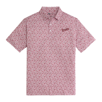 Texas A&M Icons Printed Performance Polo - White