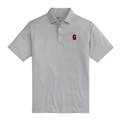 UGA Bone Yard Printed Performance Polo