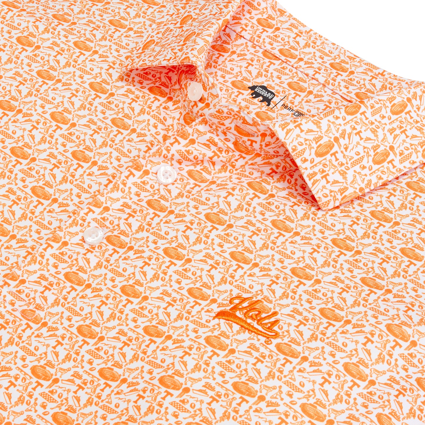 Tennessee Icons Printed Performance Polo