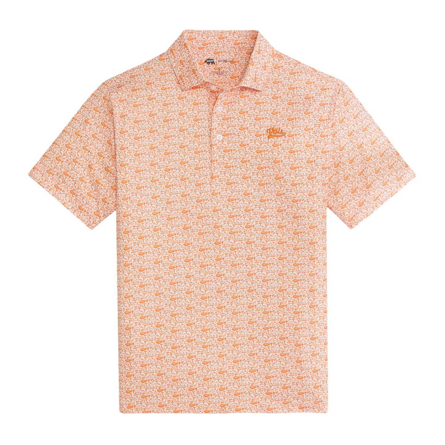 Tennessee Icons Printed Performance Polo