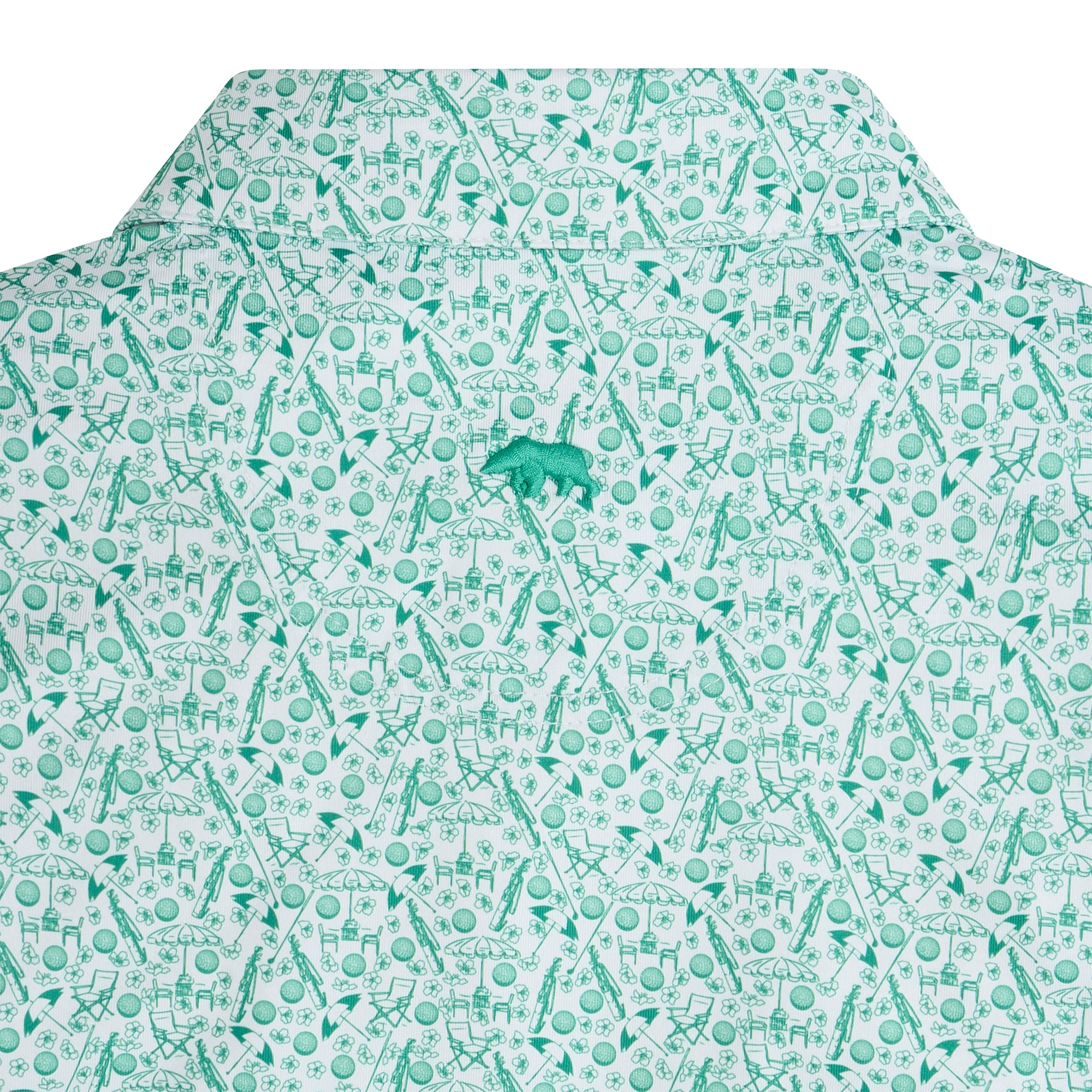 Waffle House Golf Legend Printed Performance Polo - White – Onward