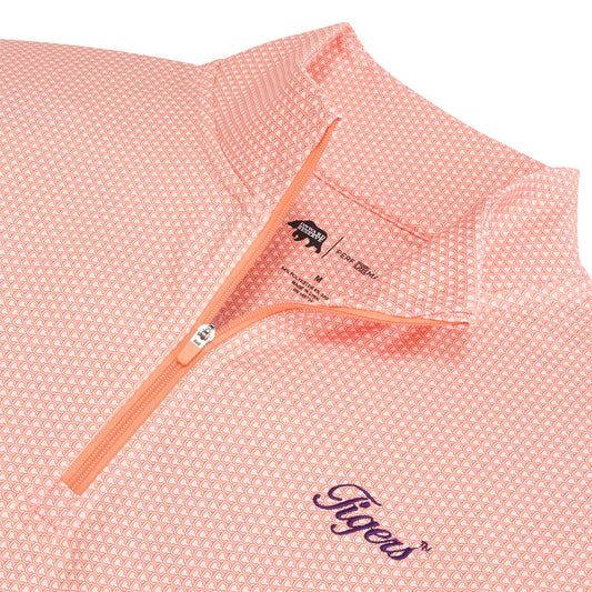 Clemson C Printed Performance Pullover