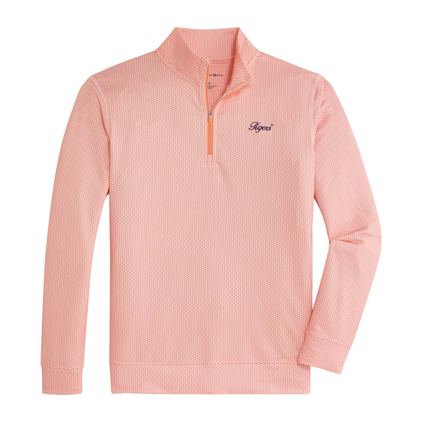 Clemson C Printed Performance Pullover