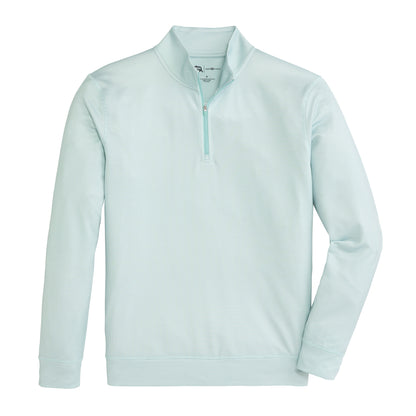 Hairline Stripe Printed Performance 1/4 Zip - Aquifer