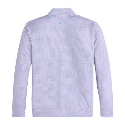 Range Printed Performance 1/4 Zip - Orchid
