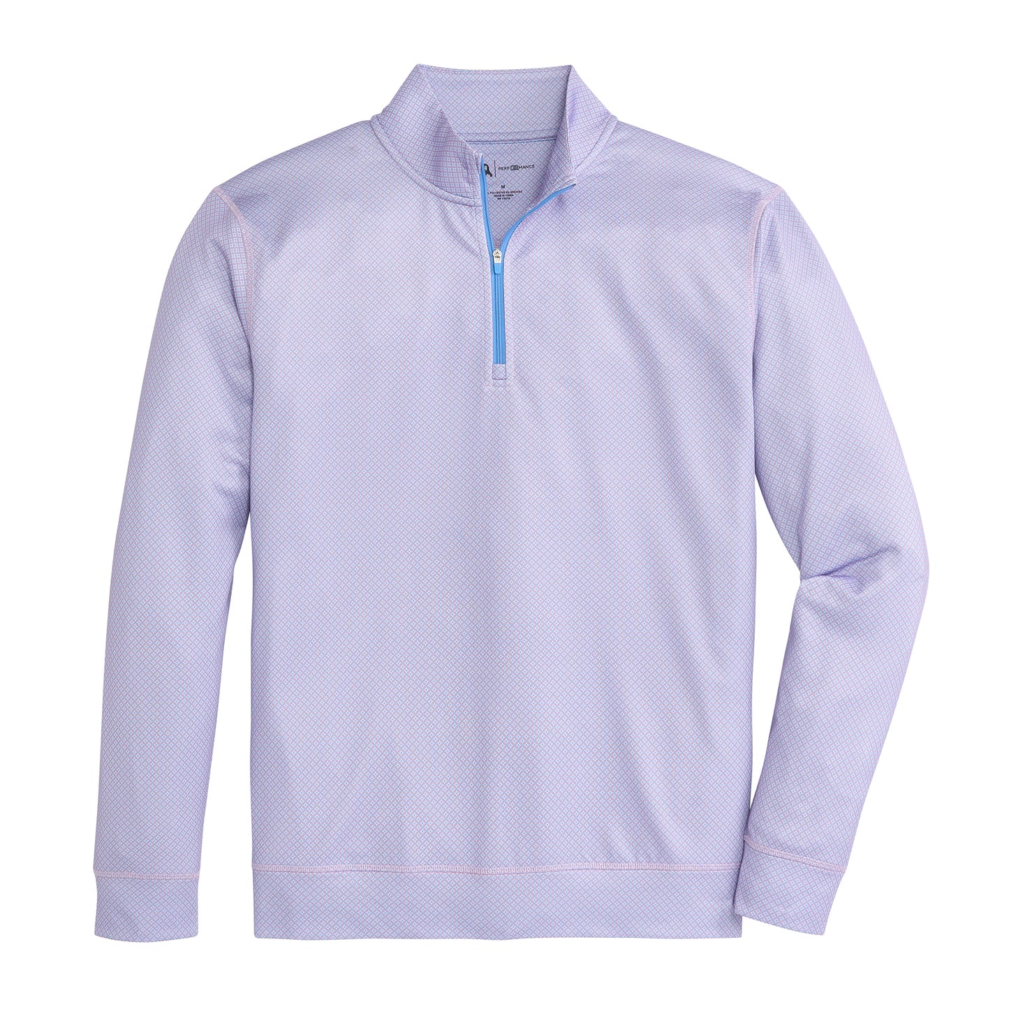 Range Printed Performance 1/4 Zip - Orchid