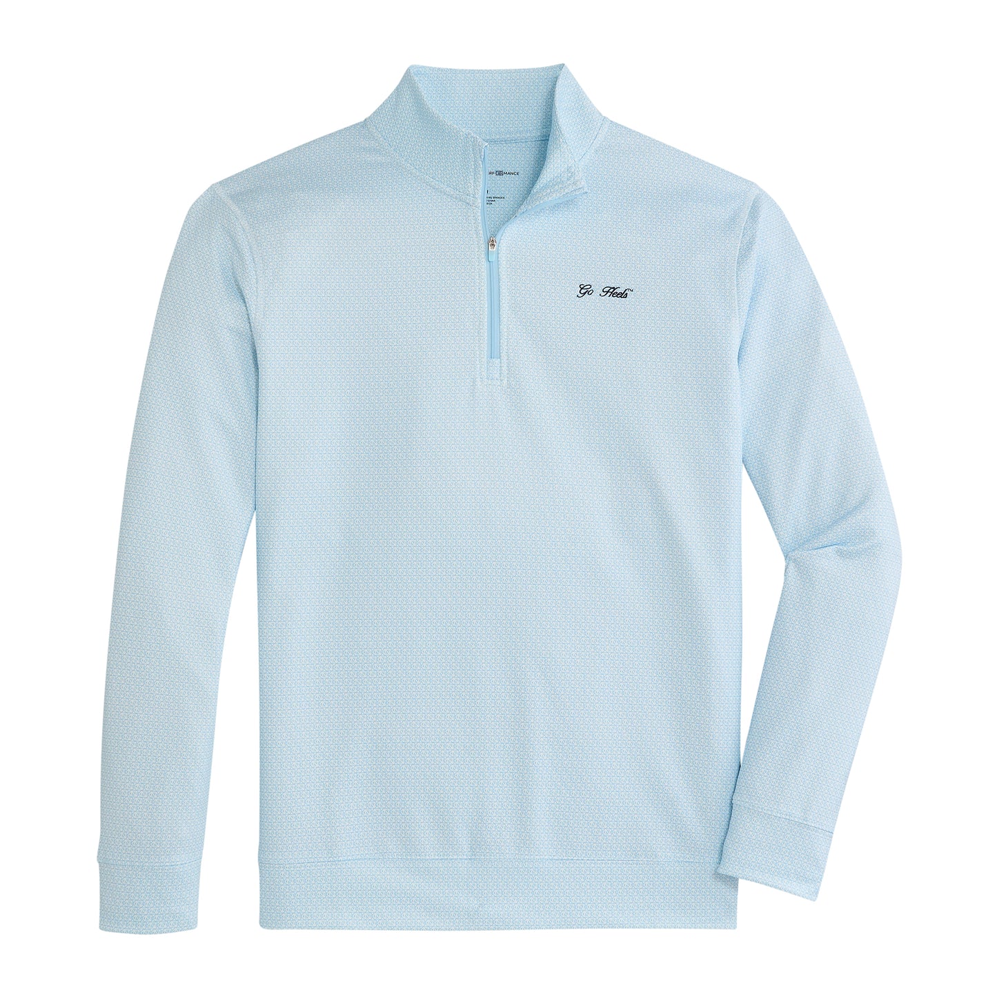 UNC Tile Printed Performance Pullover
