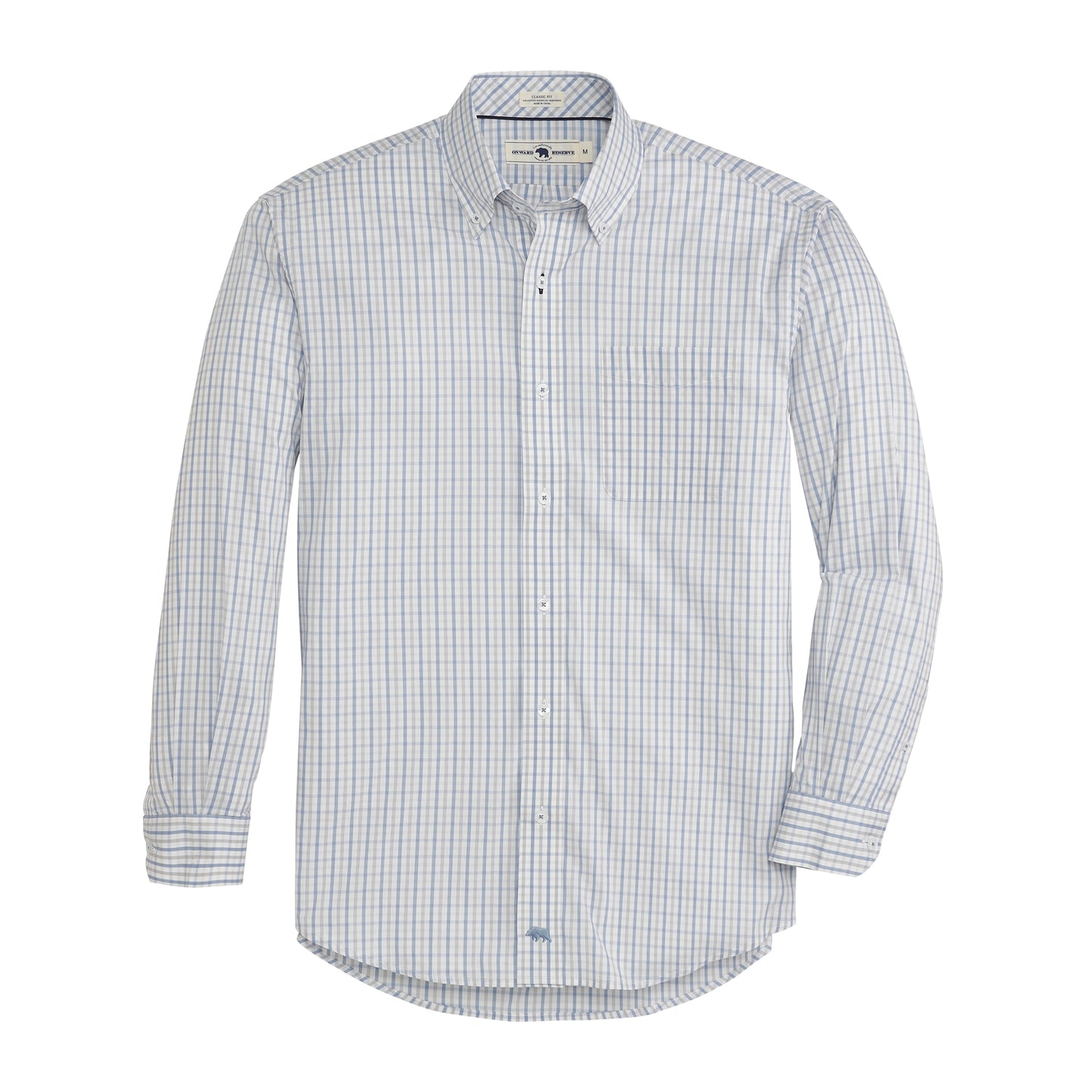 Outboard Classic Fit Quad Shirt - Harbor Mist