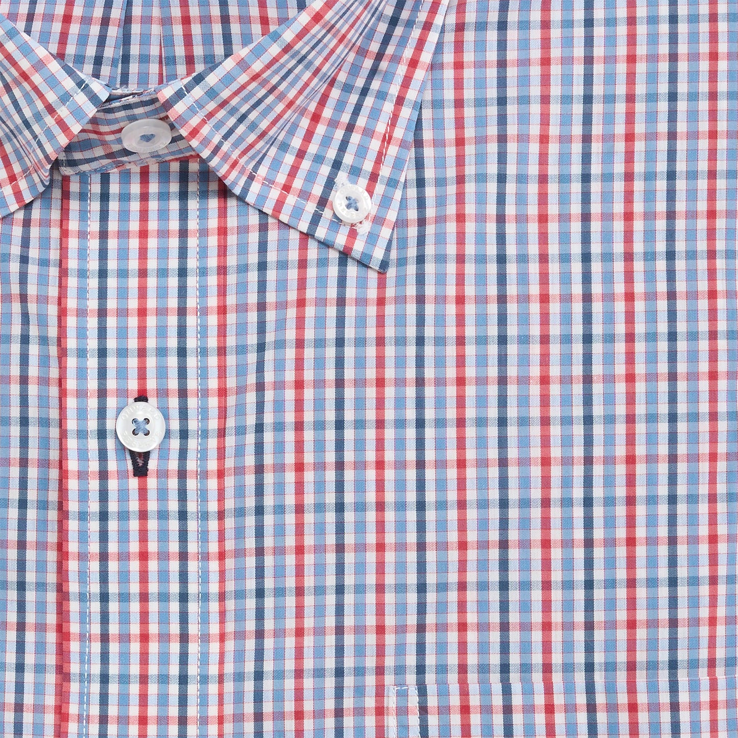 Warden Classic Fit Quad Shirt - Ensign Blue