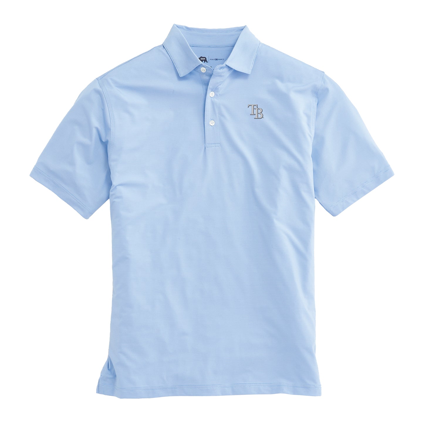 Tampa Bay Rays Hairline Stripe Performance Polo