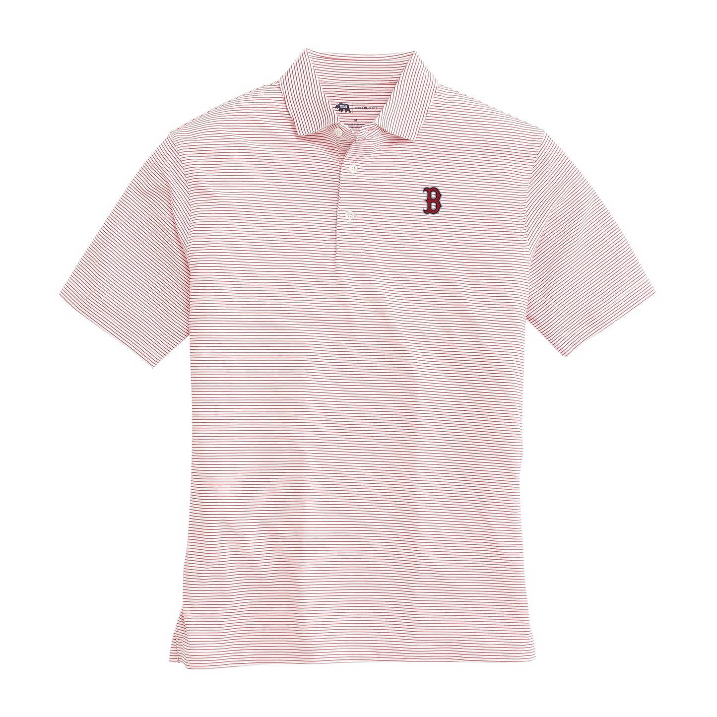 Boston Red Sox Birdie Stripe Performance Polo